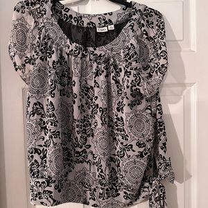 Cato brand top with tie side